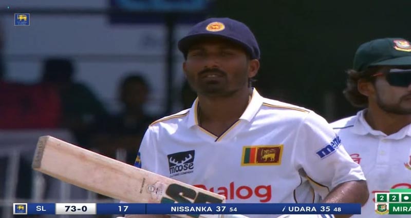 লঙ্কার ওপেনিং জুটি ভাঙতে ব্যর্থ বাংলাদেশ