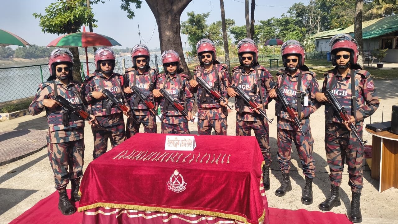 সীমান্তে ২৪টি ইলেকট্রিক ডিটনেটর বিস্ফোরক উদ্ধার