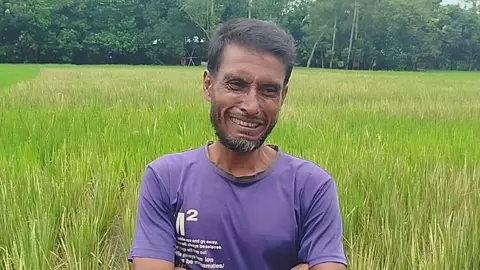 বিরোধের জেরে দেড় বিঘা জমির ধান পুড়িয়ে দেওয়ার অভিযোগ