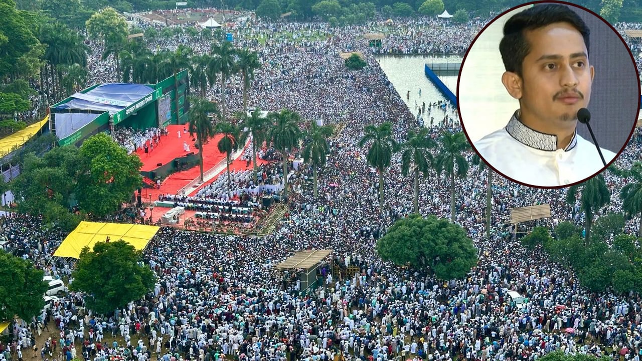 জামায়াতের জাতীয় সমাবেশে যোগ দিলেন সারজিস