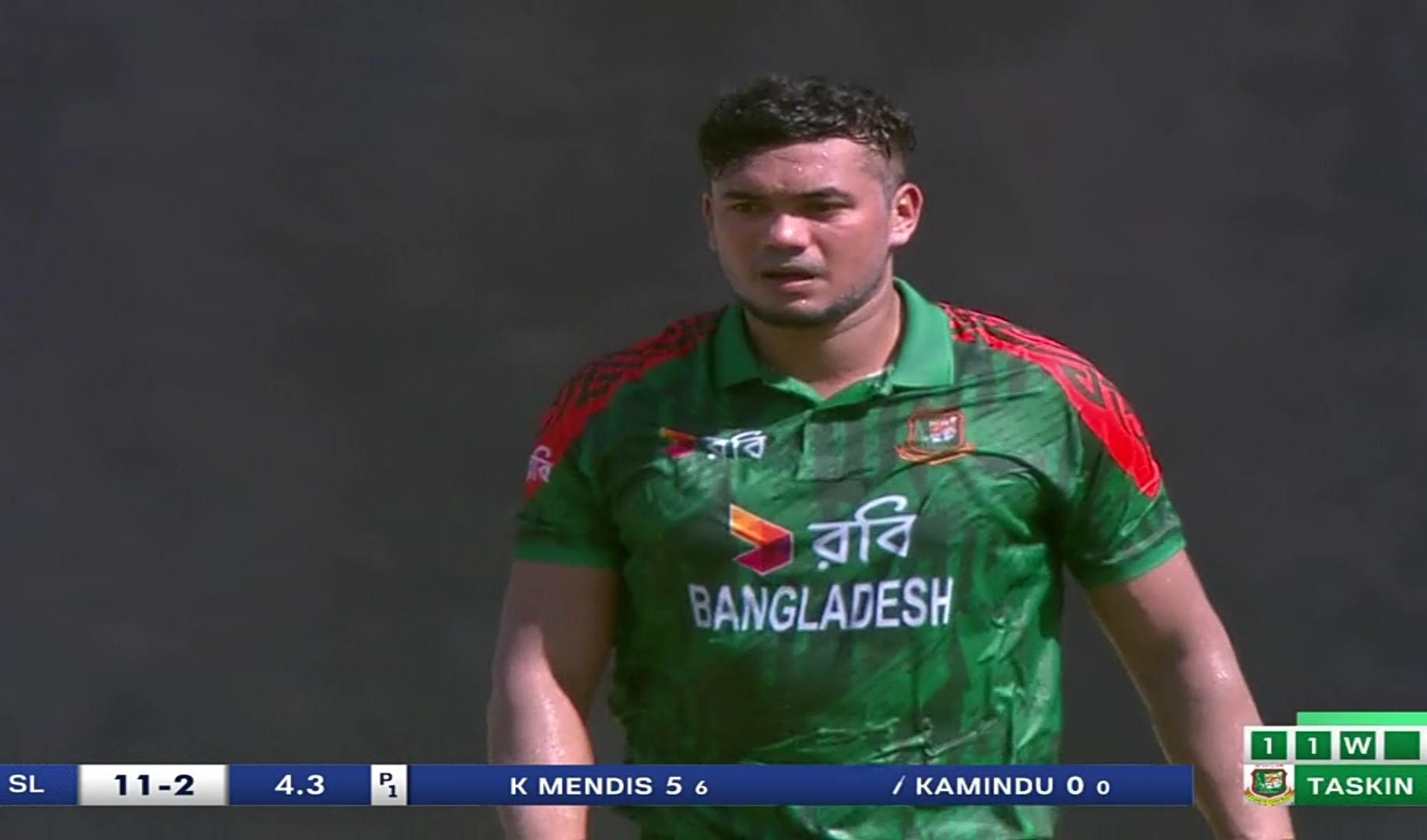 তাসকিনের প্রথম সাফল্য