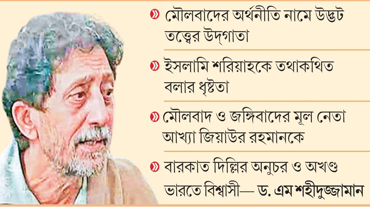 মৌলবাদ তত্ত্বের নামে বারকাতের প্রোপাগান্ডা