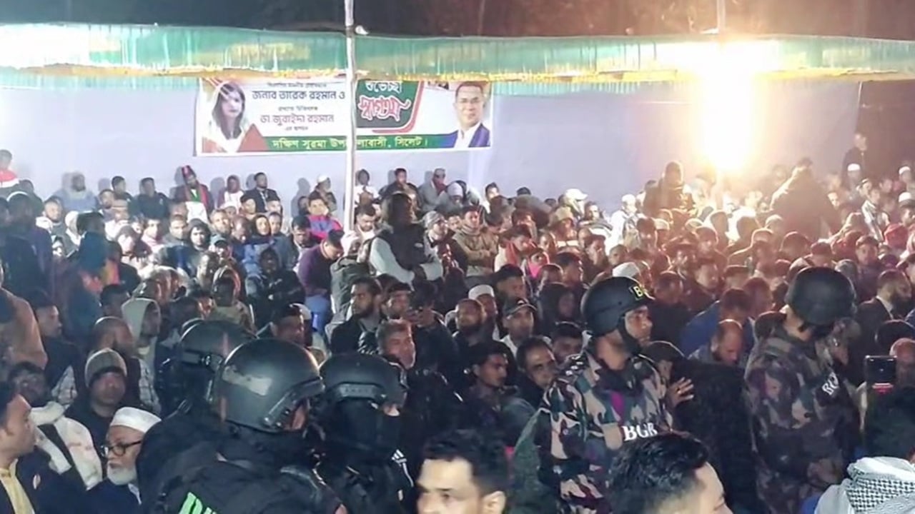 ২১ বছর পর শ্বশুরবাড়ির পথে তারেক রহমান