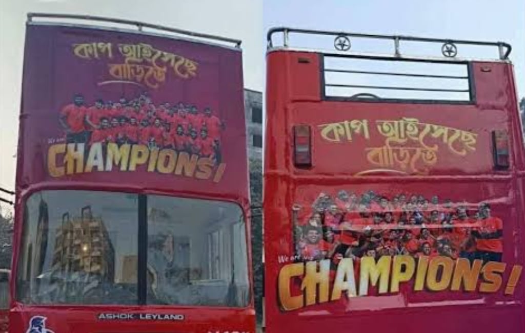 ছাদখোলা বাসে রাজশাহী ঘুরবেন শান্তরা