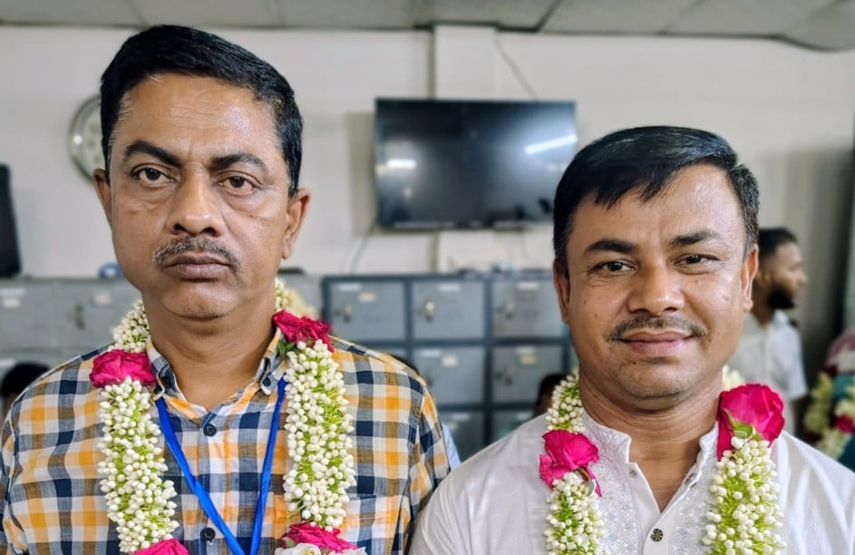 জাতীয় প্রেস ক্লাব কর্মচারী ইউনিয়নের সভাপতি জাহাঙ্গীর, সম্পাদক রুহুল