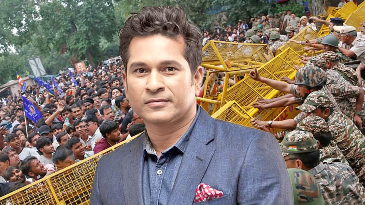 ভারতে শিক্ষার্থীদের বিক্ষোভ নিয়ে টেন্ডুলকারের বার্তা