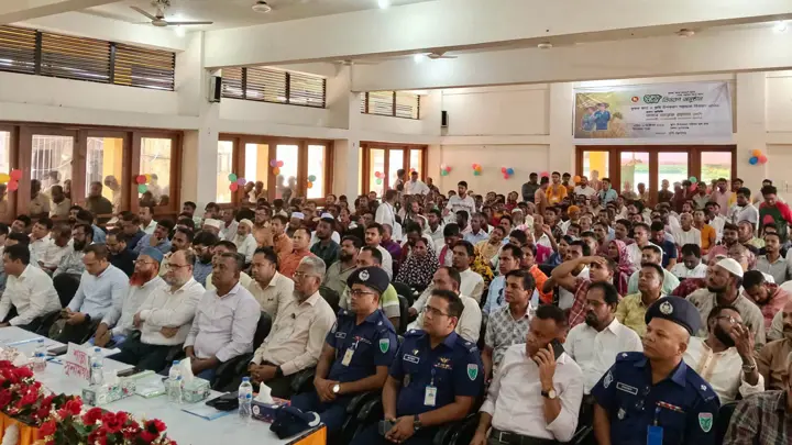 শাল্লায় ‘কৃষক কার্ড’ উদ্বোধন করলেন প্রধানমন্ত্রী
