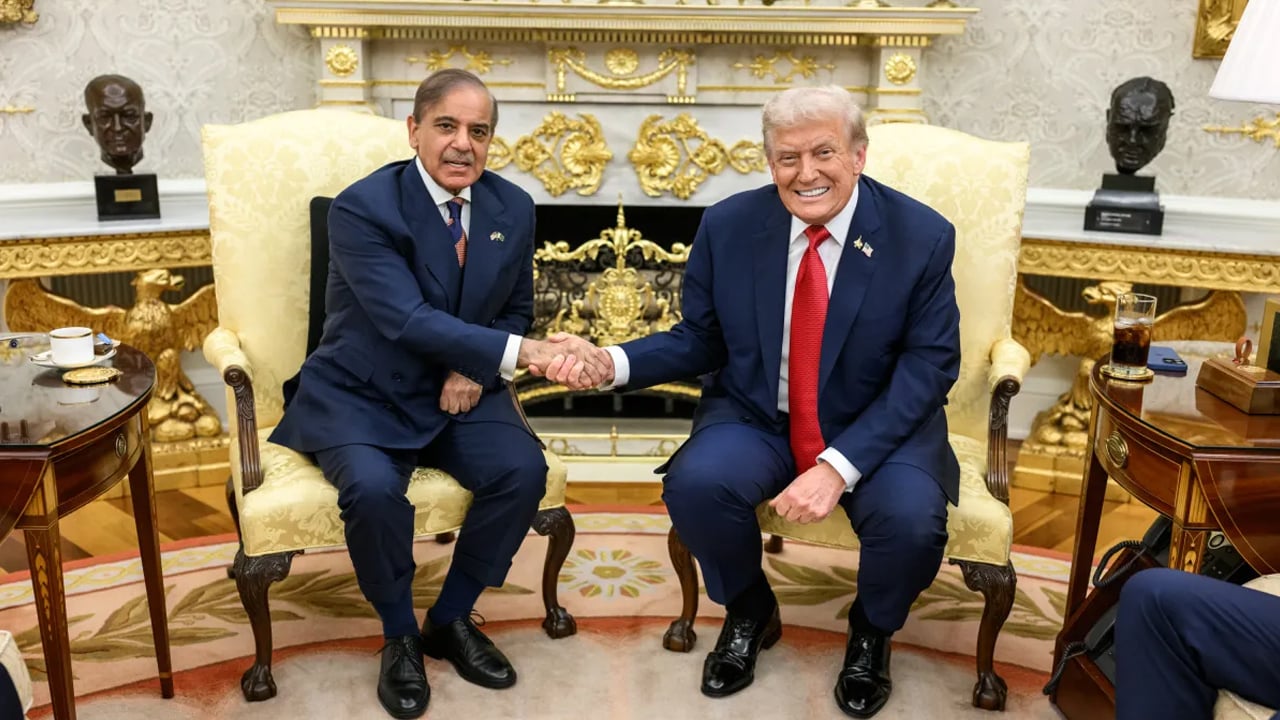 ট্রাম্পকে ধন্যবাদ জানালেন শেহবাজ শরিফ