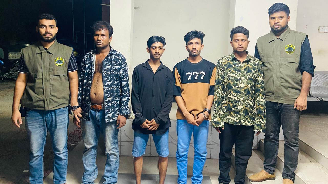 সিটিটিসির অভিযানে তরুণ গ্যাংয়ের চার সদস্য গ্রেপ্তার