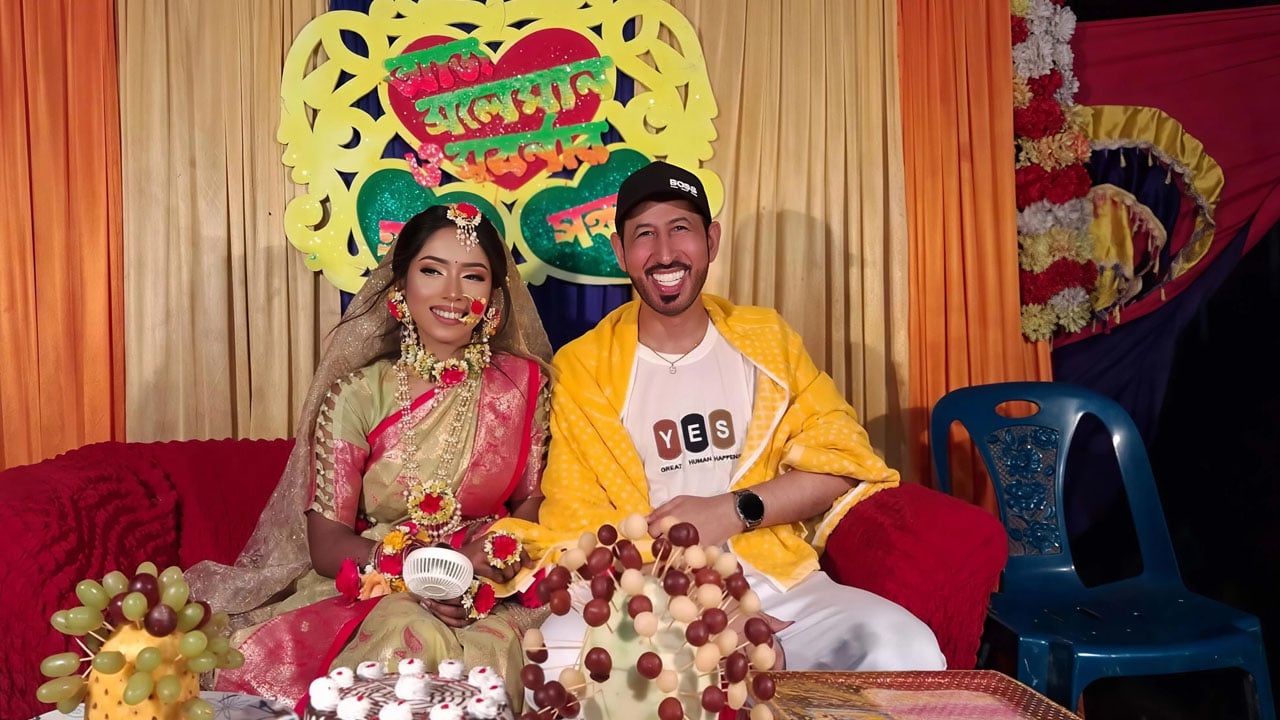ভালোবাসার টানে দুবাই থেকে জাজিরায়, আজ বিয়ে সলেমান-সুবর্ণার