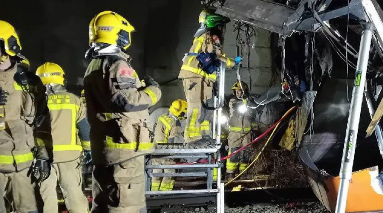 স্পেনে ফের ভয়াবহ ট্রেন দুর্ঘটনা, চালক নিহত