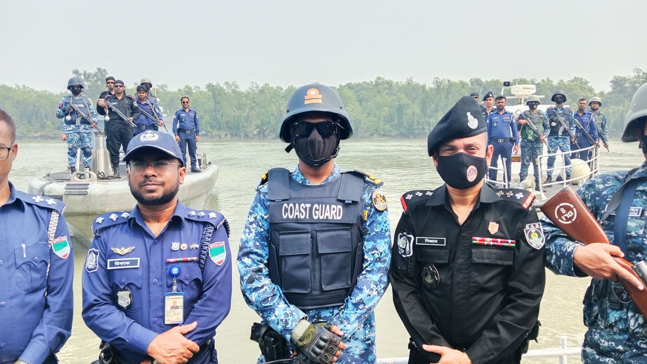 সুন্দরবনে দস্যু নির্মূলে কঠোর অবস্থানে আইনশৃঙ্খলা বাহিনী