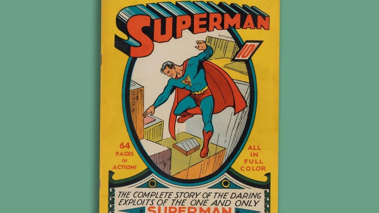 ১৯৩৯ সালের মূল সুপারম্যান কমিক নিলামে রেকর্ড দামে বিক্রি