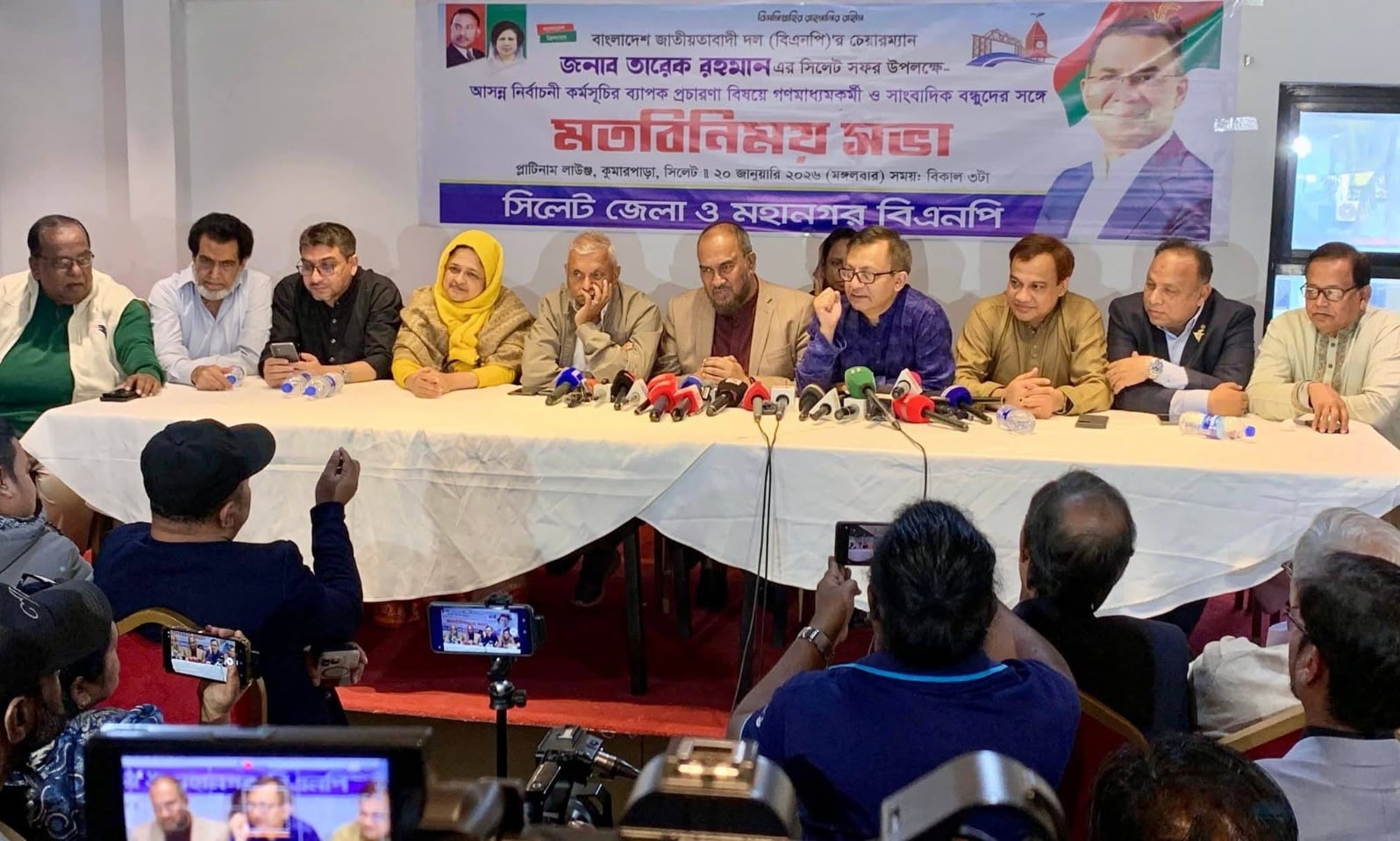 তারেক রহমানের সফর ঘিরে সিলেটে নিরাপত্তা ব্যবস্থা জোরদার