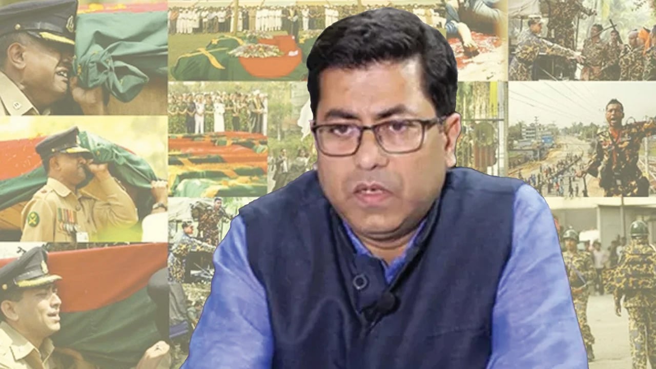 পিলখানা হত্যাকাণ্ড ভিন্ন খাতে নিতেই নাটক সাজান তাপস