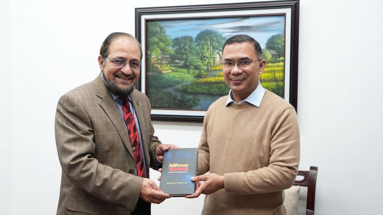 তারেক রহমানের সঙ্গে আমান আযমীর সাক্ষাৎ