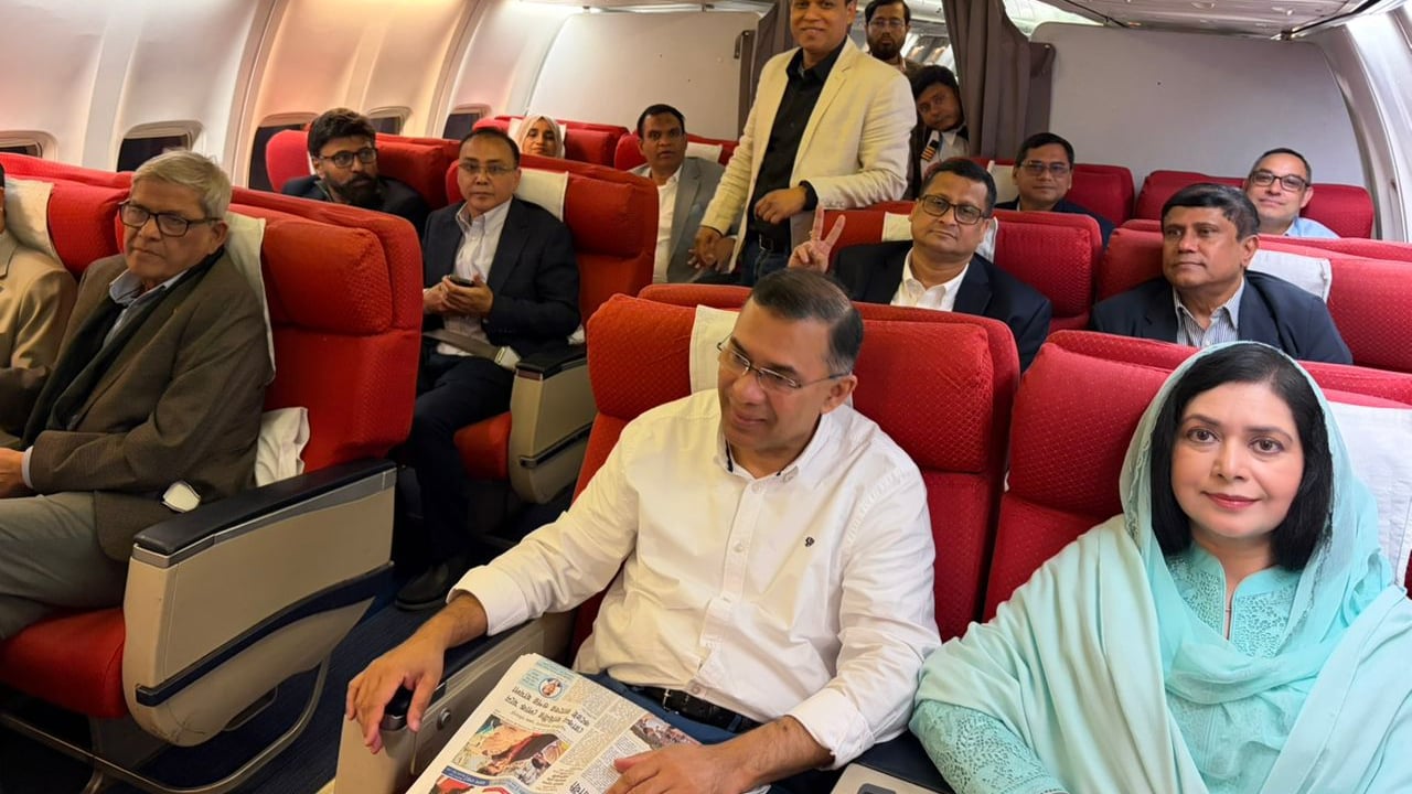 সিলেটের পথে বিএনপি চেয়ারম্যান তারেক রহমান