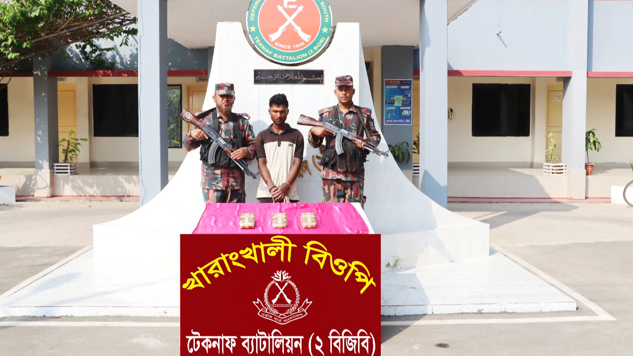 জেলের বেশে ইয়াবা পাচারের চেষ্টা, যুবক আটক
