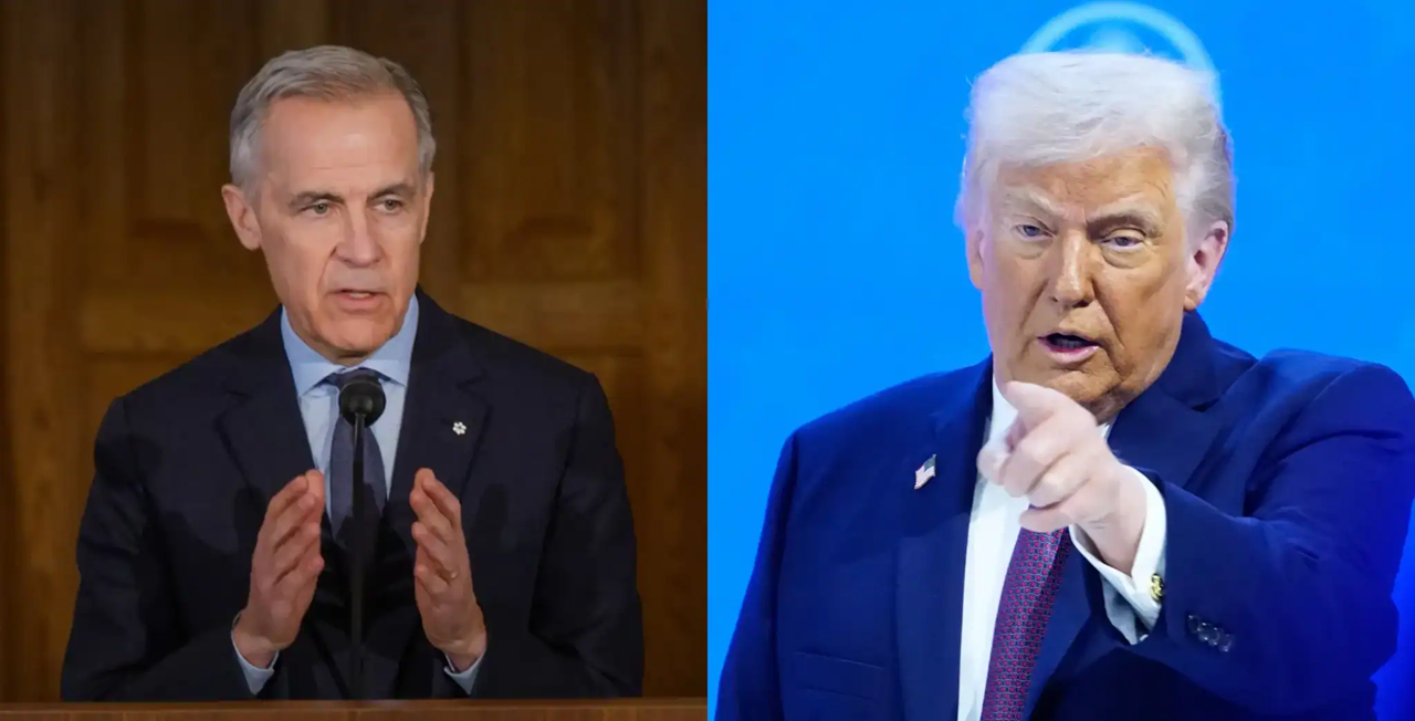 কানাডার ওপর ১০০ শতাংশ শুল্ক বসানোর হুমকি ট্রাম্পের