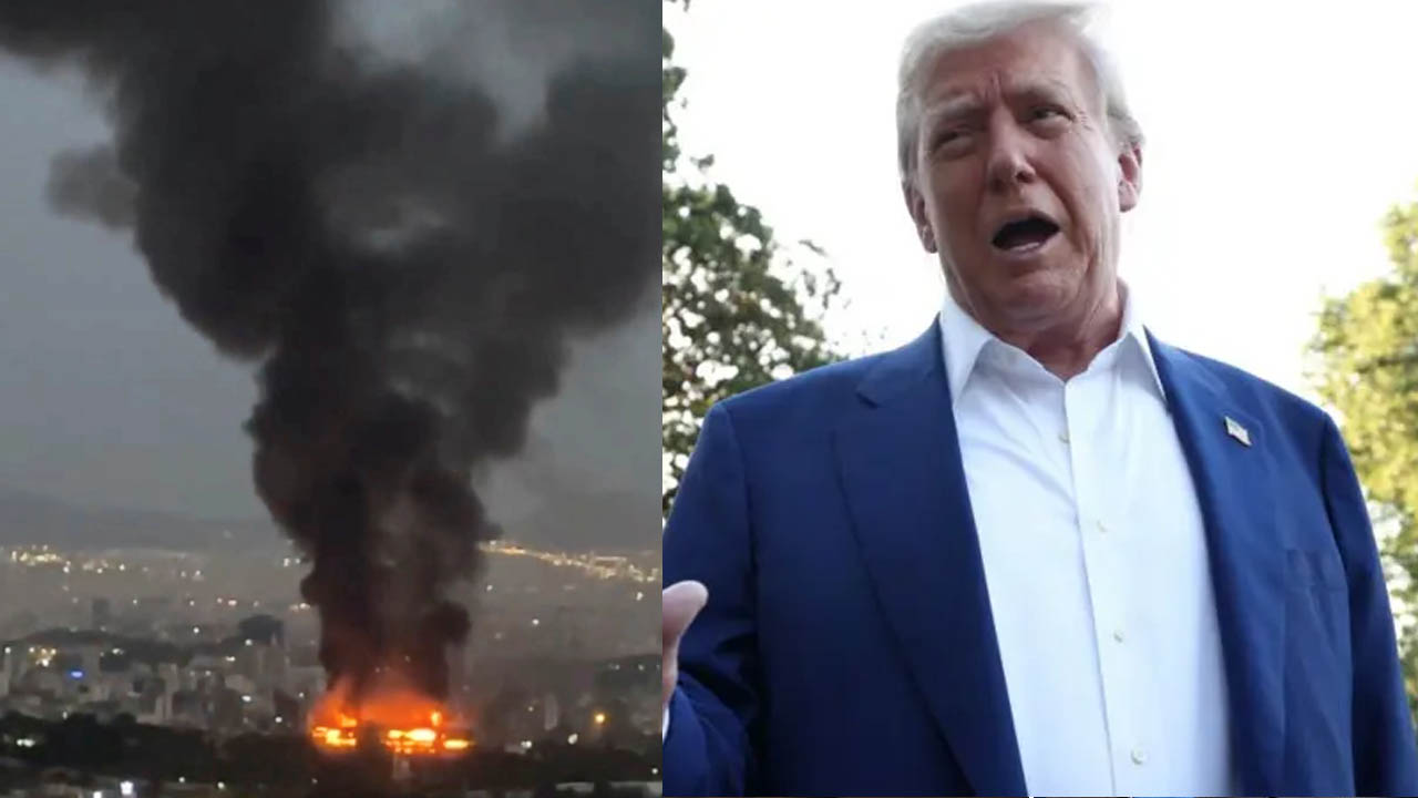 যুদ্ধ বিরতি কর্যকরের কথা বলছেন ট্রাম্প, তেহরানে বিস্ফোরণের শব্দ