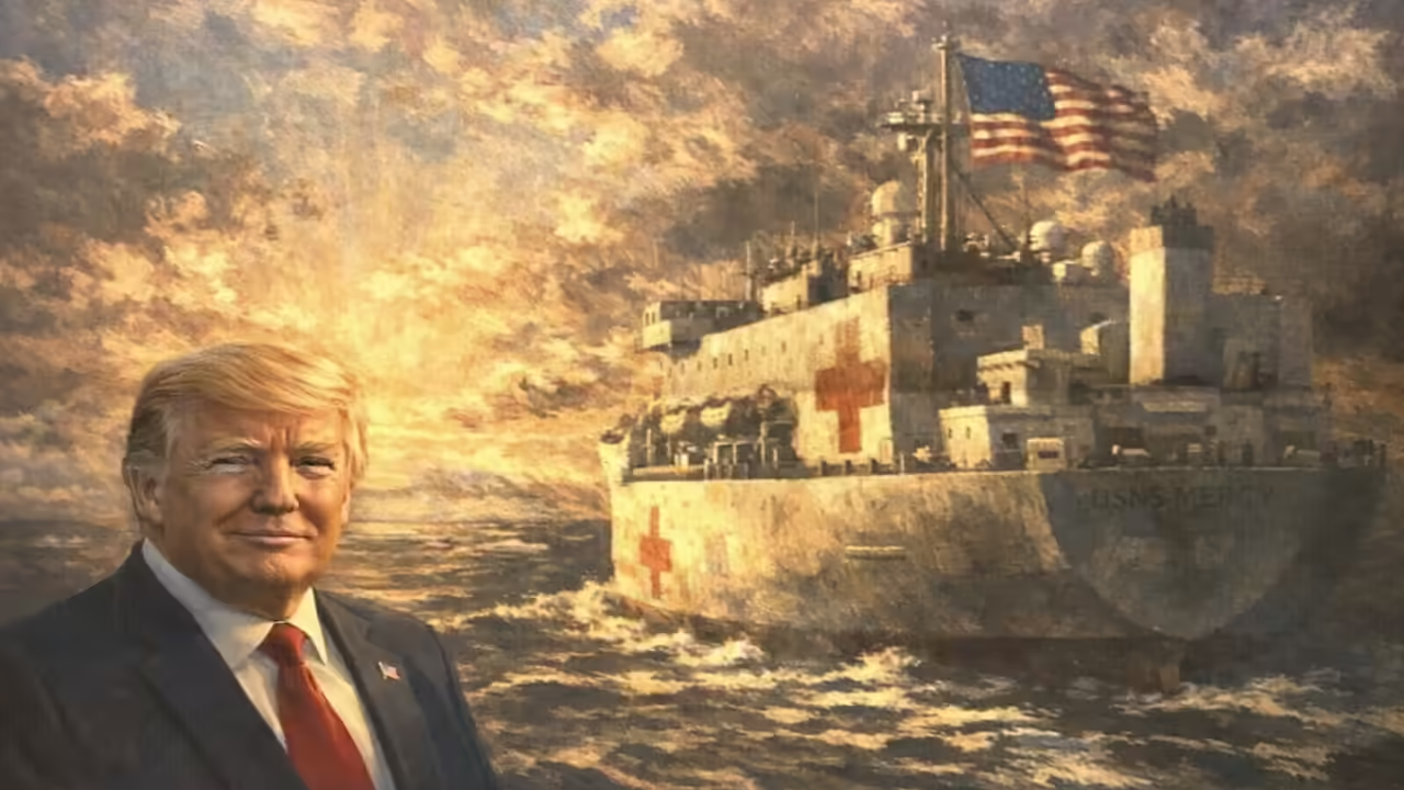 গ্রিনল্যান্ডে ভাসমান হাসপাতাল পাঠাচ্ছেন ট্রাম্প, কূটনৈতিক মহলে বিস্ময়