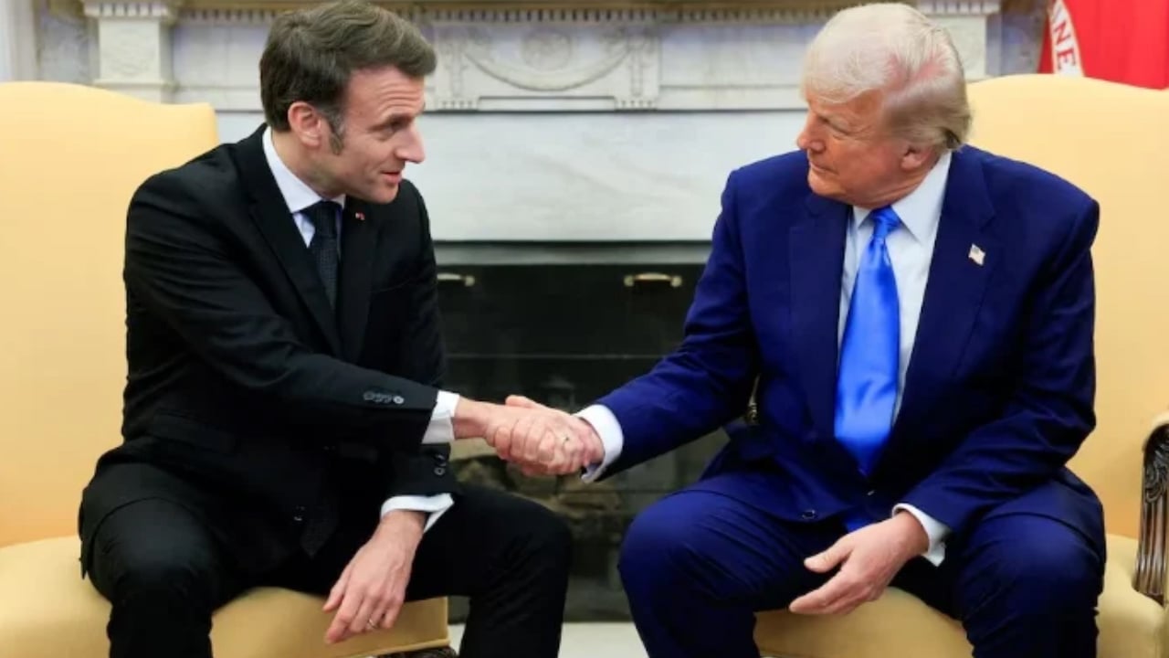 ম্যাক্রোঁর স্ত্রী তার সঙ্গে খুব বাজে আচরণ করেন: ট্রাম্প