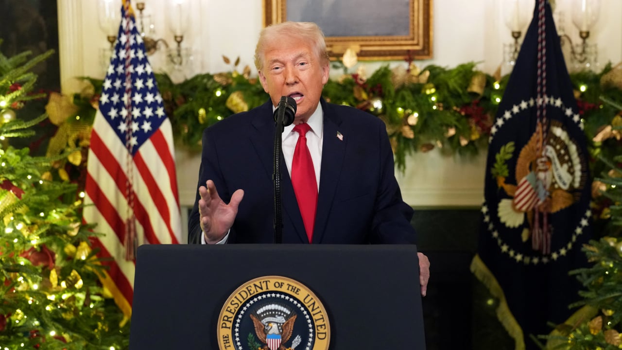 ট্রাম্পের বর্ষপূর্তি ভাষণে নিশানায় অভিবাসীরা