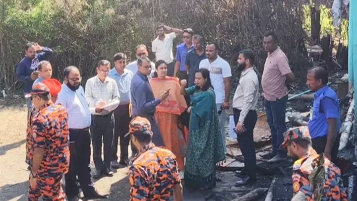 টুপটুপ রিসোর্টে আগুনের কারণ অনুসন্ধানে তদন্ত কমিটি