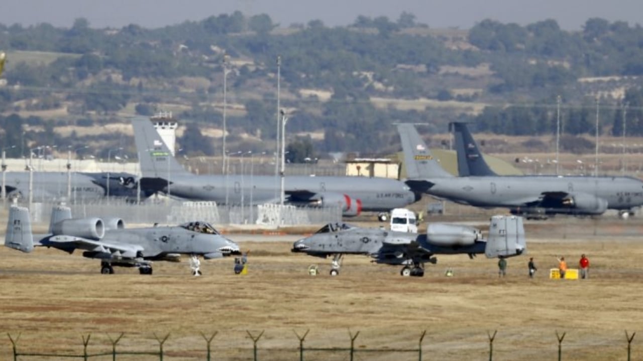 তুরস্কের ইনসিরলিক বিমান ঘাঁটিতে সাইরেনের শব্দ