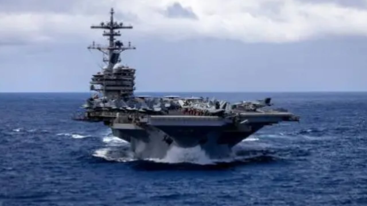মধ্যপ্রাচ্যের দিকে এগোচ্ছে আরেকটি মার্কিন বিমানবাহী রণতরী