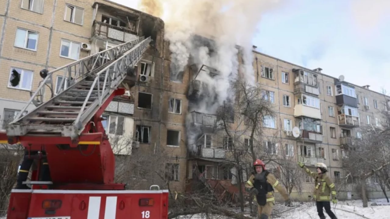 ইউক্রেনে রাশিয়ার রেকর্ড সংখ্যক ড্রোন ও ক্ষেপণাস্ত্র হামলা