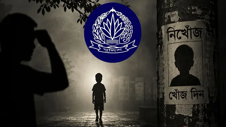 ‘১৫ হাজারের বেশি শিশু নিখোঁজ’ সংক্রান্ত খবরের বিষয়ে যা বলছে পুলিশ