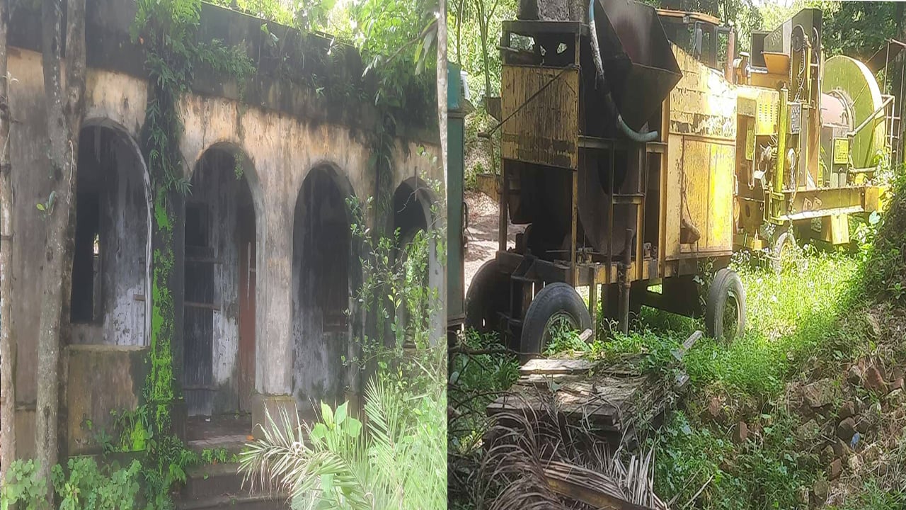 কোটি টাকার সরকারি সম্পদ পাহারায় একজন পরিচ্ছন্নতাকর্মী