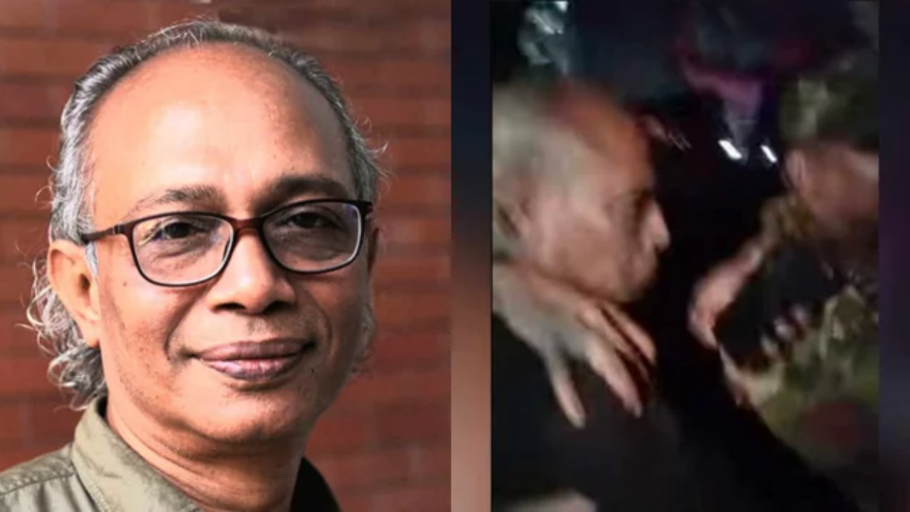 নিউ এজ সম্পাদক নূরুল কবীর হেনস্তার শিকার