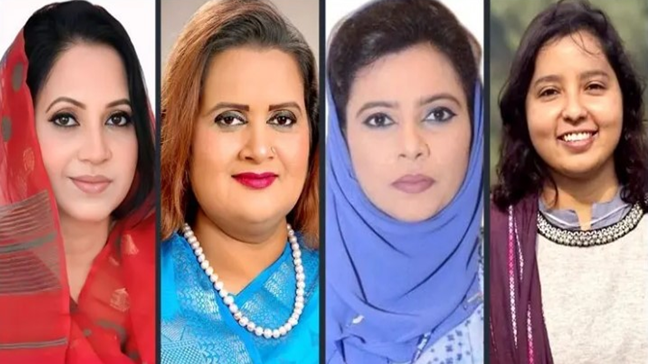 ছাত্ররাজনীতি থেকে সংসদে বিএনপির ৪ নারী নেত্রী