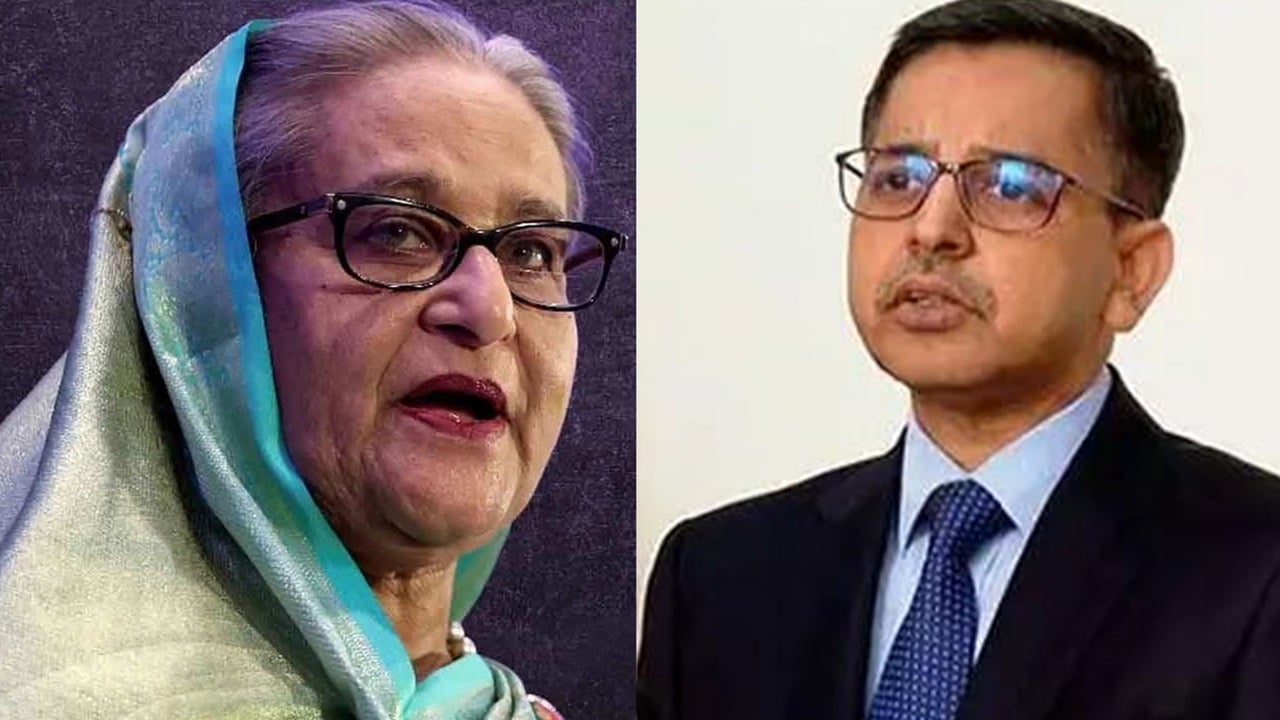 ভারতে বসে সন্ত্রাসী কর্মকাণ্ডে উসকে দিচ্ছেন হাসিনা