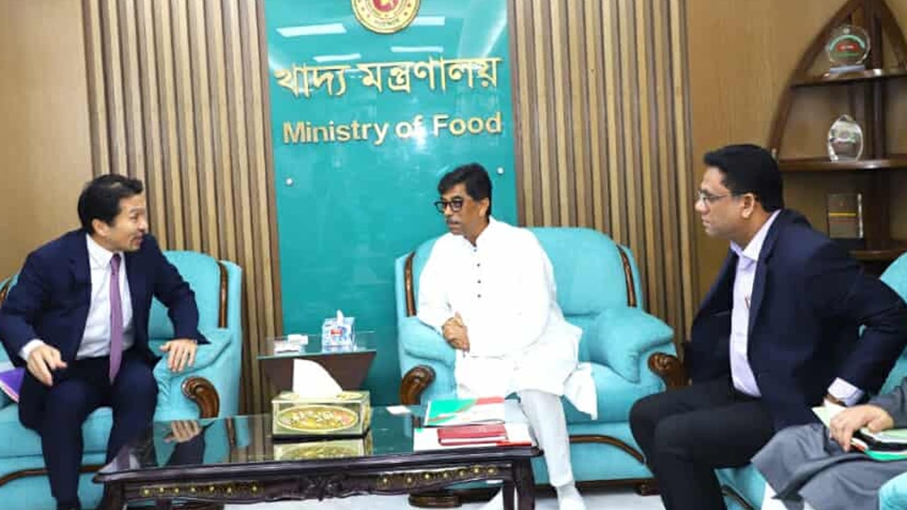 জাপানে খাদ্য রপ্তানির উদ্যোগ নেওয়া হবে: খাদ্যমন্ত্রী
