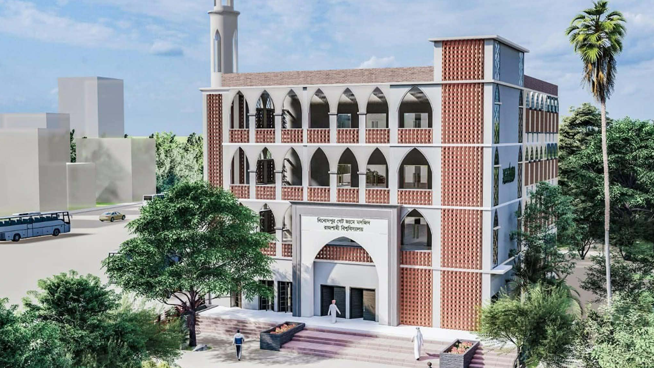 রাবিতে নতুন মসজিদের ভিত্তিপ্রস্তর স্থাপন