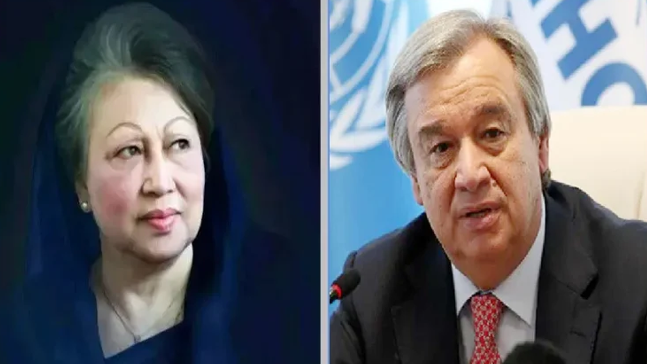 খালেদা জিয়ার মৃত্যুতে জাতিসংঘ মহাসচিবের শোক