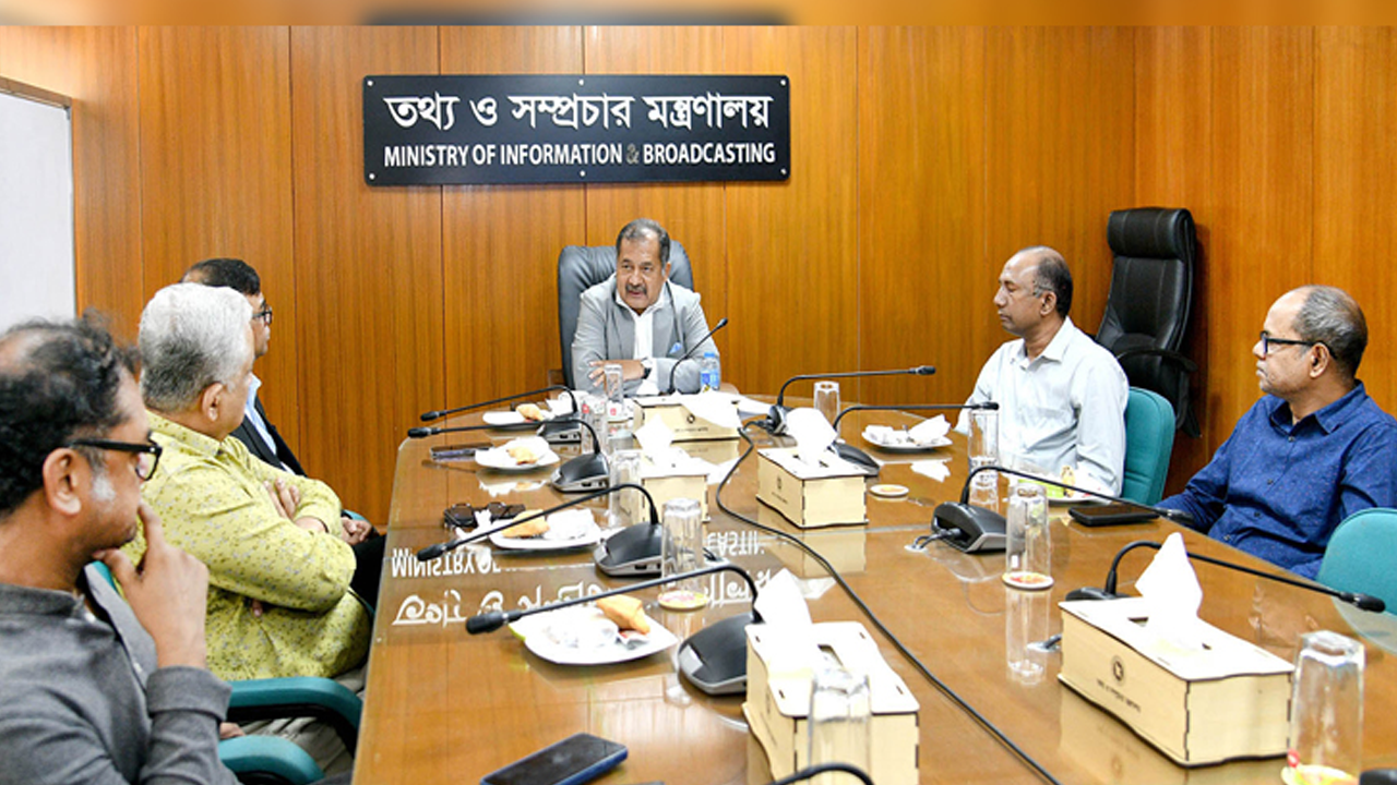 গণমাধ্যমে পেশাদারিত্ব নিশ্চিত হলে অনেক সমস্যার সমাধান হবে: তথ্যমন্ত্রী
