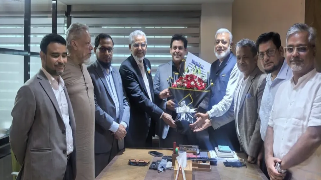 এমপি মুস্তাফিজুর রহমানের সঙ্গে রিহ্যাব নেতাদের সাক্ষাৎ