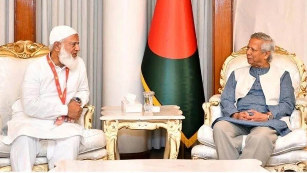 প্রধান উপদেষ্টার সঙ্গে বৈঠকে জামায়াত আমির