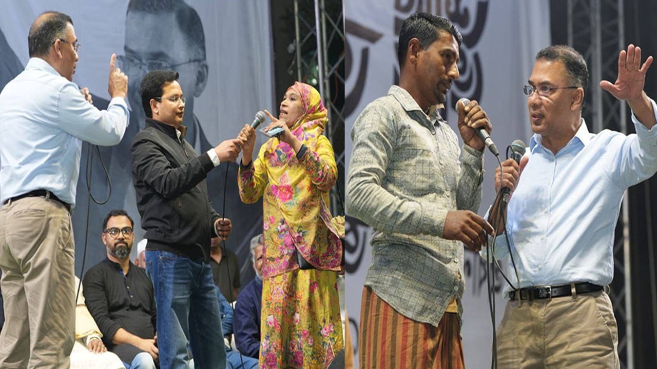 ভ্যানচালক জুয়েল ও গার্মেন্টসকর্মী লিলির কাছে যে ওয়াদা করলেন তারেক রহমান