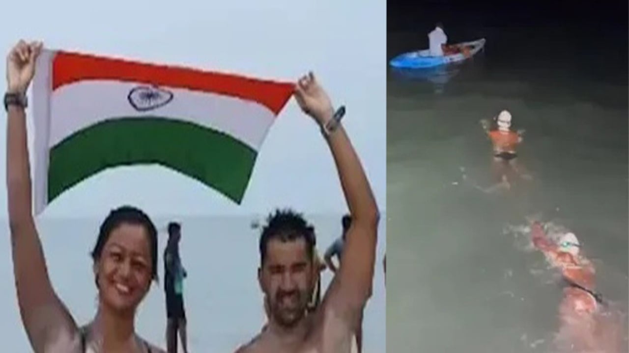 সাঁতার কেটে শ্রীলঙ্কা থেকে ভারতে গেলেন এক দম্পতি