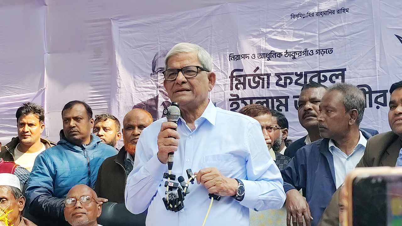 জামায়াত মুক্তিযুদ্ধ ও স্বাধীনতার বিরোধিতা করেছিল:  মির্জা ফখরুল