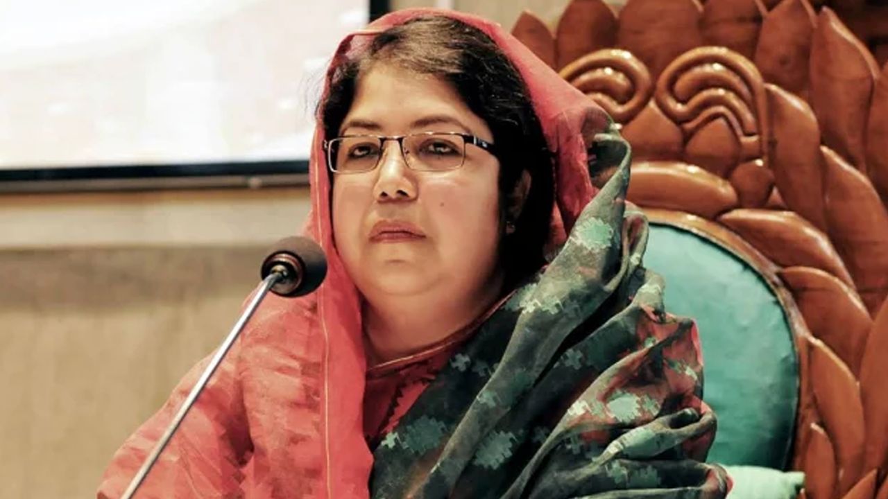সাবেক স্পিকার শিরীন শারমিন চৌধুরী আটক