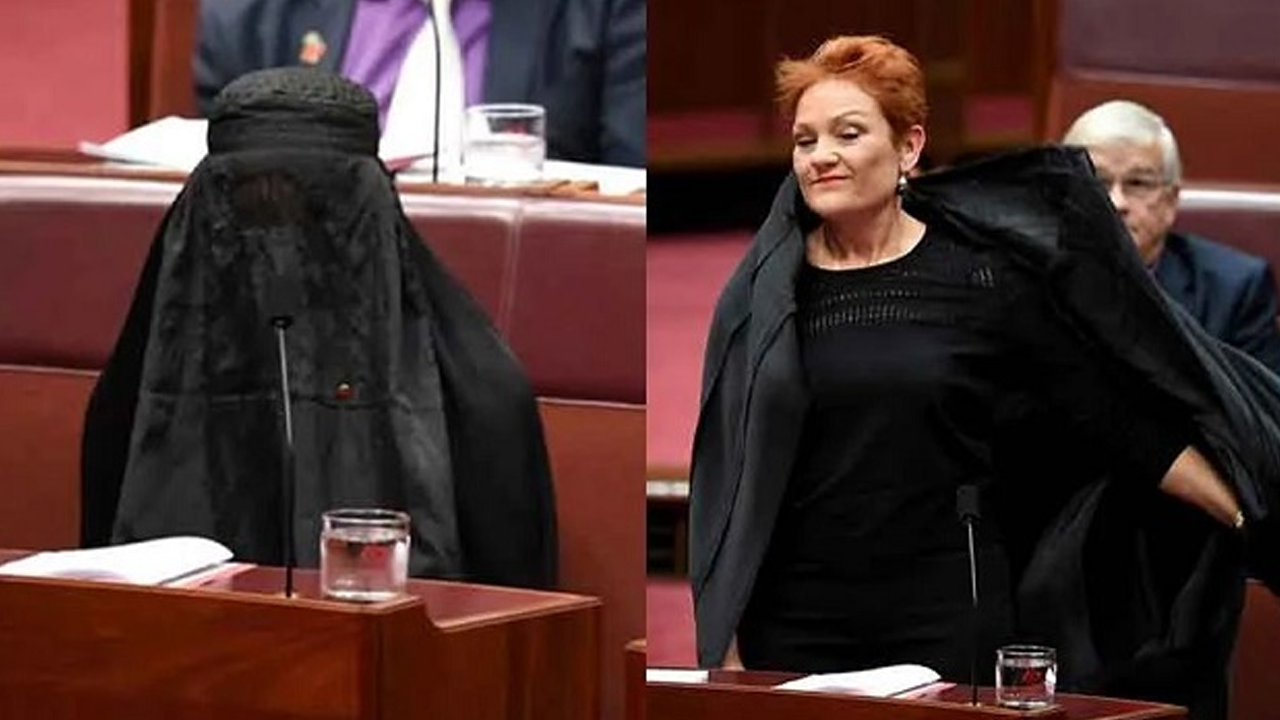 বোরকাকে অসম্মান করায় সেই সিনেটরকে বরখাস্ত করলো অস্ট্রেলিয়া