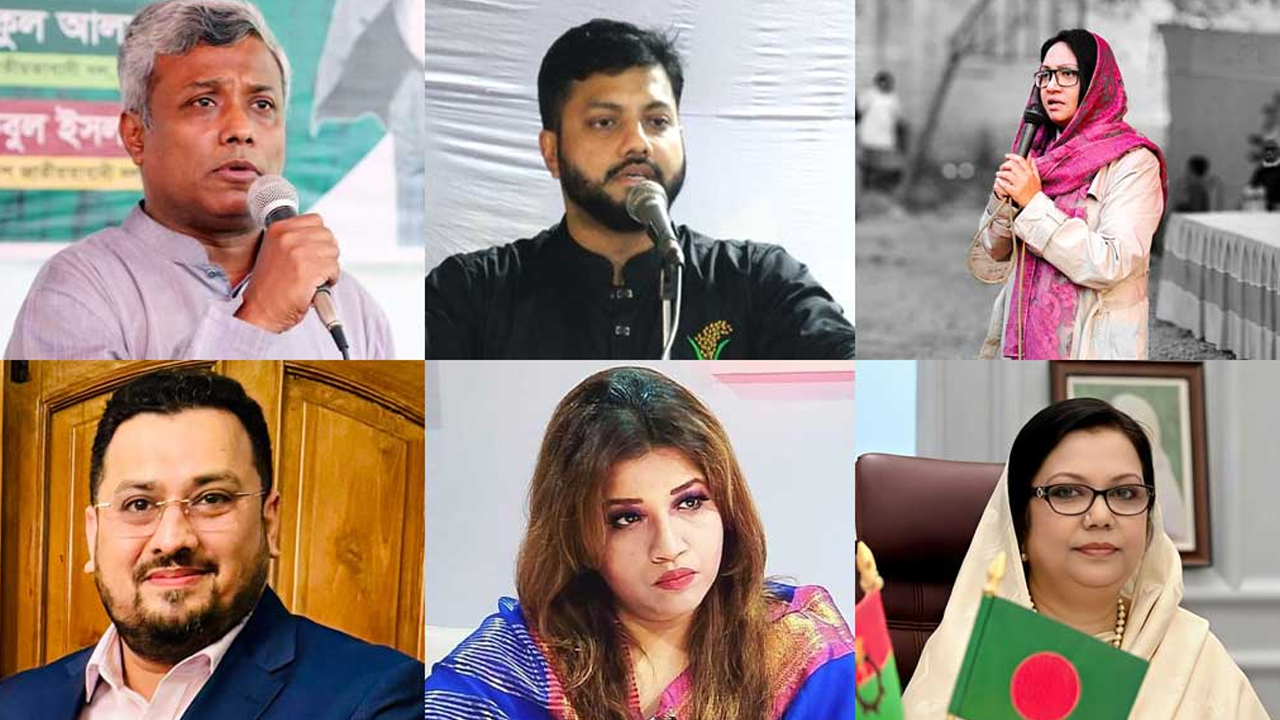 বাবার পথ ধরে মন্ত্রী-প্রতিমন্ত্রী হলেন যারা
