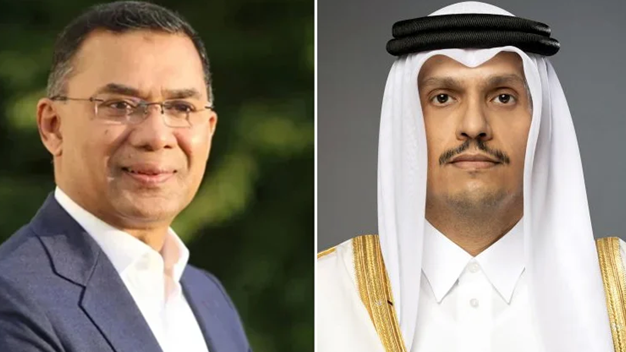 তারেক রহমানকে কাতারের প্রধানমন্ত্রীর অভিনন্দন
