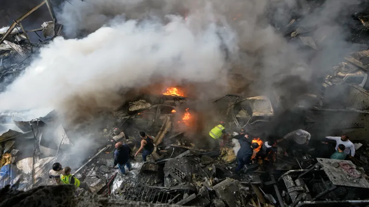 লেবাননে ১০ মিনিটে শতাধিক বিমান হামলা, বহু হতাহত